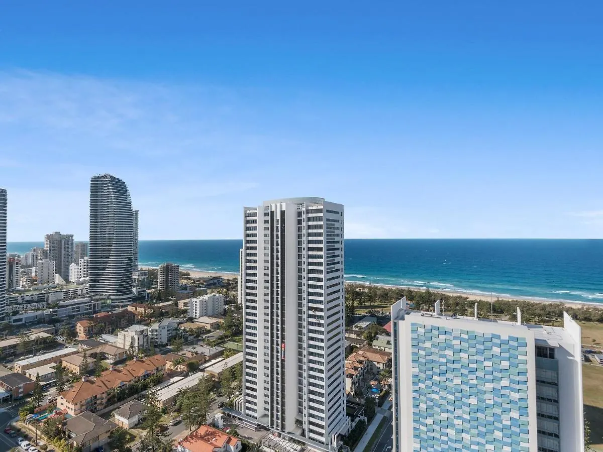 골드코스트 Large Ocean Views 4Br Sub-Penthouse - Sierra Grand - Coasthm 아파트