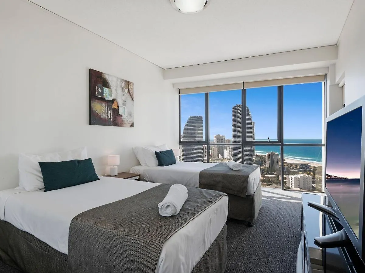 Large Ocean Views 4Br Sub-Penthouse - Sierra Grand - Coasthm Apartment Gold Coast