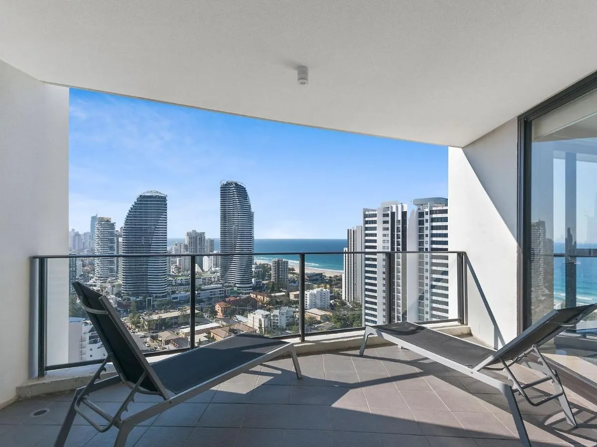 Large Ocean Views 4Br Sub-Penthouse - Sierra Grand - Coasthm Apartment Gold Coast