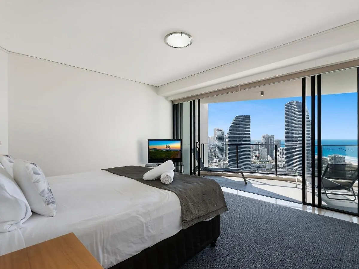 Large Ocean Views 4Br Sub-Penthouse - Sierra Grand - Coasthm Apartman Gold Coast